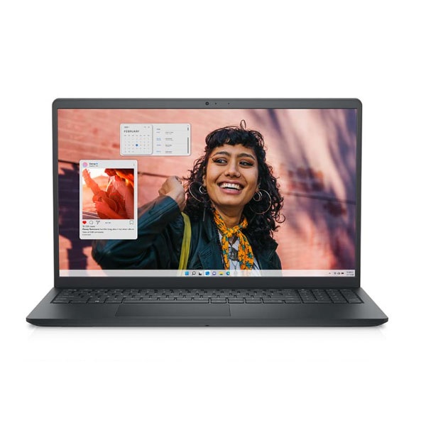 Dell Inspiron 3530 N5I5407W1 Core i5 1334U, 8G (1x8) DDR4 3200Mhz, 512Gb SSD NVMe, 15.6" FHD 1920 x 1080 120Hz + 250 nits, 3 cell - 41Whr Battery, Windows 11, Platinium Black, Microsoft Office Home and Studen 2021, FingerPrint & KYHD, Premium Support.