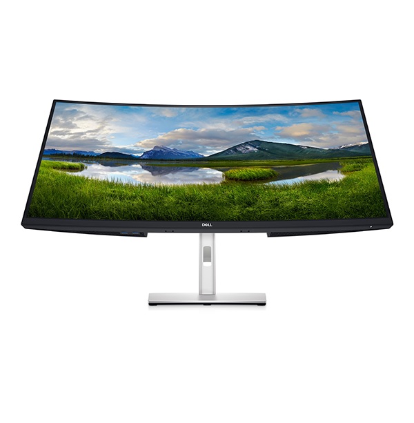 DELL 34 Monitor | P3421W - Curve Kích thước: 34 inches, Độ phân giải: WQHD (3440 x 1440), Tỉ lệ: 21:9, Độ tương phản: 1000:1, Thời gian đáp ứng: 5ms, 1.07 tỉ màu, Kết nối: HMDI, Display Port, 1 USB Type-C, 5xUSB, Bảo hành: 3 years.  P3421W