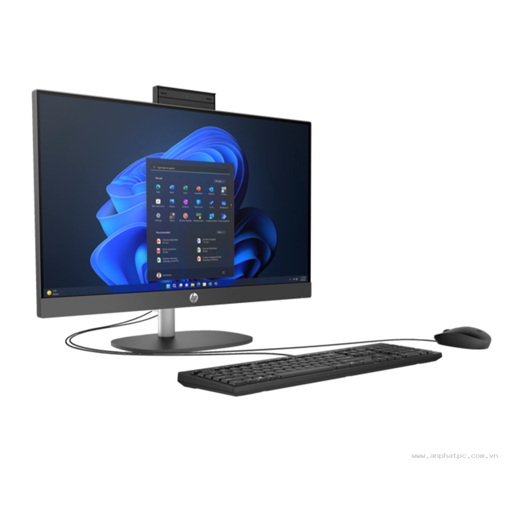 (PC) HP ProOne 240 G10 AIO i5-1335U/8G/256GSSD/23.8FHD/IPS/WL/BT/KB/M/W11SL/ĐEN  9H0A9PT