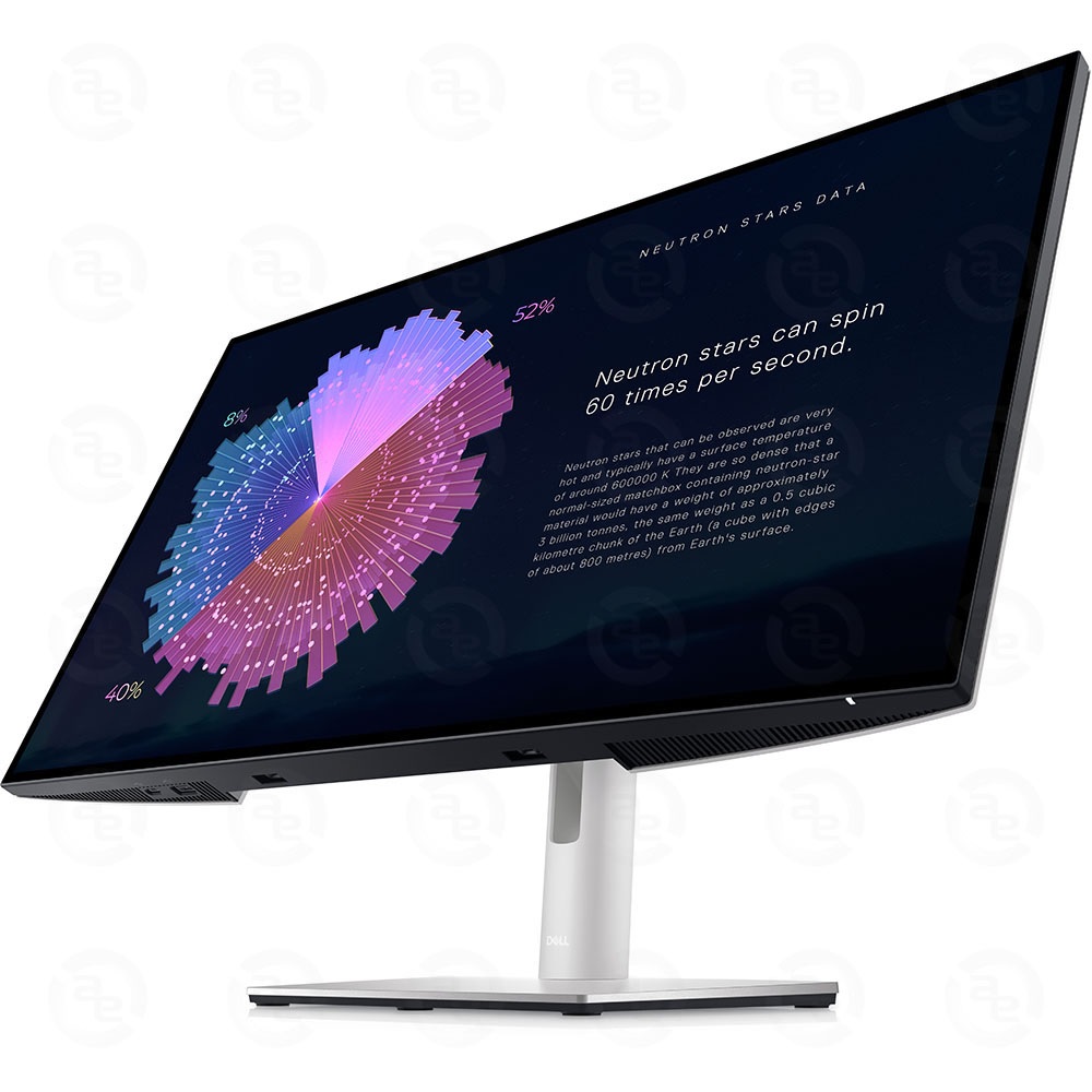 LCD DELL U2722DE 27" QHD LED 2560x1440, 60 Hz, Do tuong phan tinh 1000:1, che do thoi gian dap ung nhanh 5 ms, IPS , 1 x HDMI 1.4, 1 DP 1.4 (HDCP) , 2 USB Type C,  4 USB 10Gpbs, 1x Analog 2.0 Audio Line out, 1 x DP out with MST, 1 x RJ45 Port.